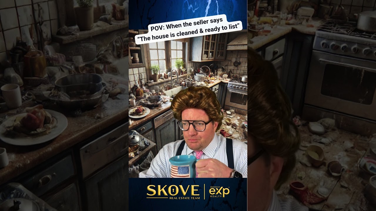 POV When the seller says &ldquo;The house is cleaned & ready to show&rdquo; #monmouthcountyrealestate