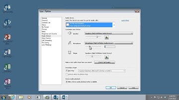 Lync 2013 | Set up your audio