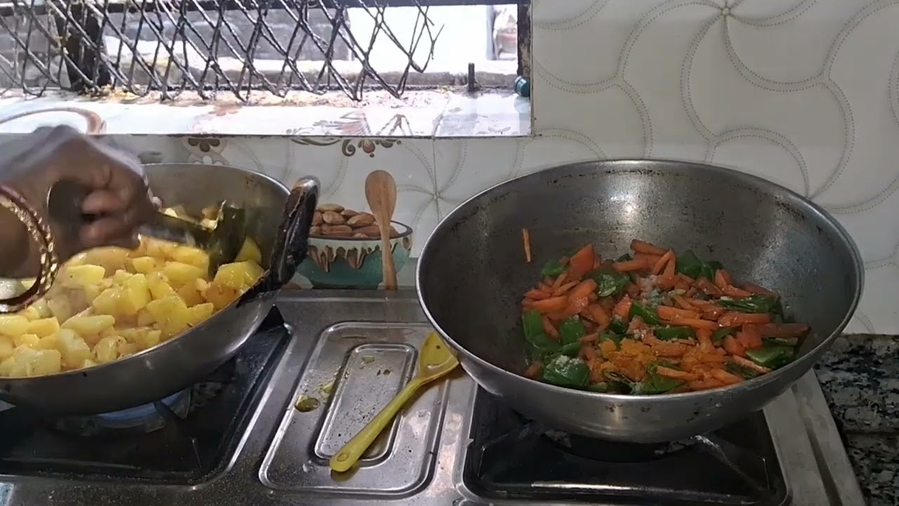 আজ নিরামিষের দিনে কি কি রান্না করলাম !!