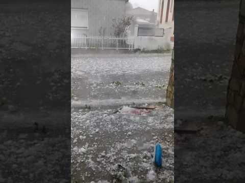 Χαλάζι Σπήλαιο Έβρου 3/7/2017