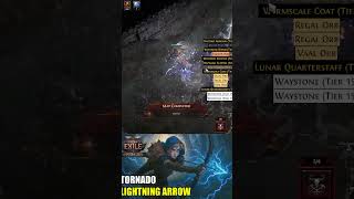 Ranger Build with tornado dawn of the hunt #poe2 #pathofexile #pathofexile2