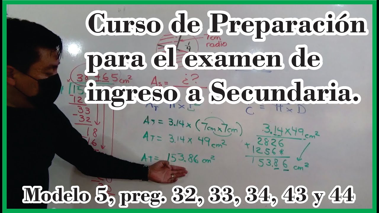 Examen De Ingreso A La Secundaria www.youtube.com