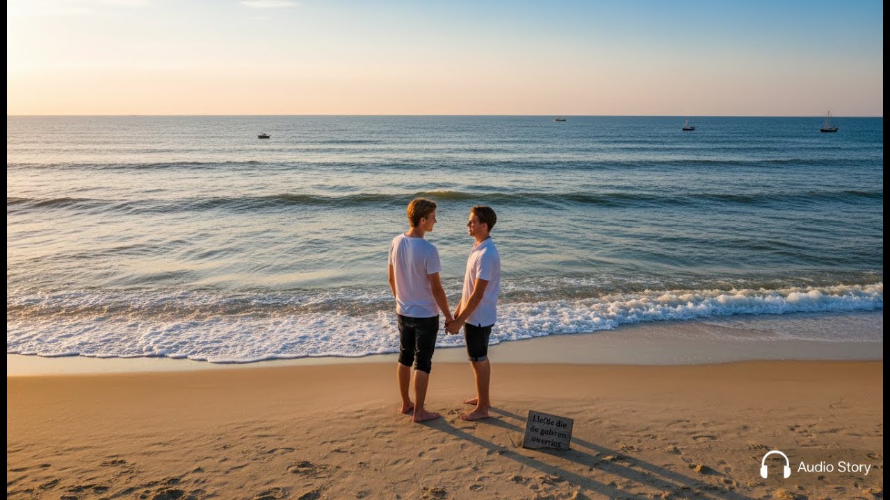 Een moeder gooide haar twee zonen in zee, maar wat daarna gebeurde was ongelooflijk