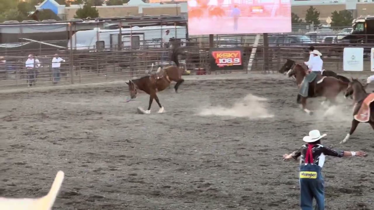 Valley View Rodeo Bronc Riding 3