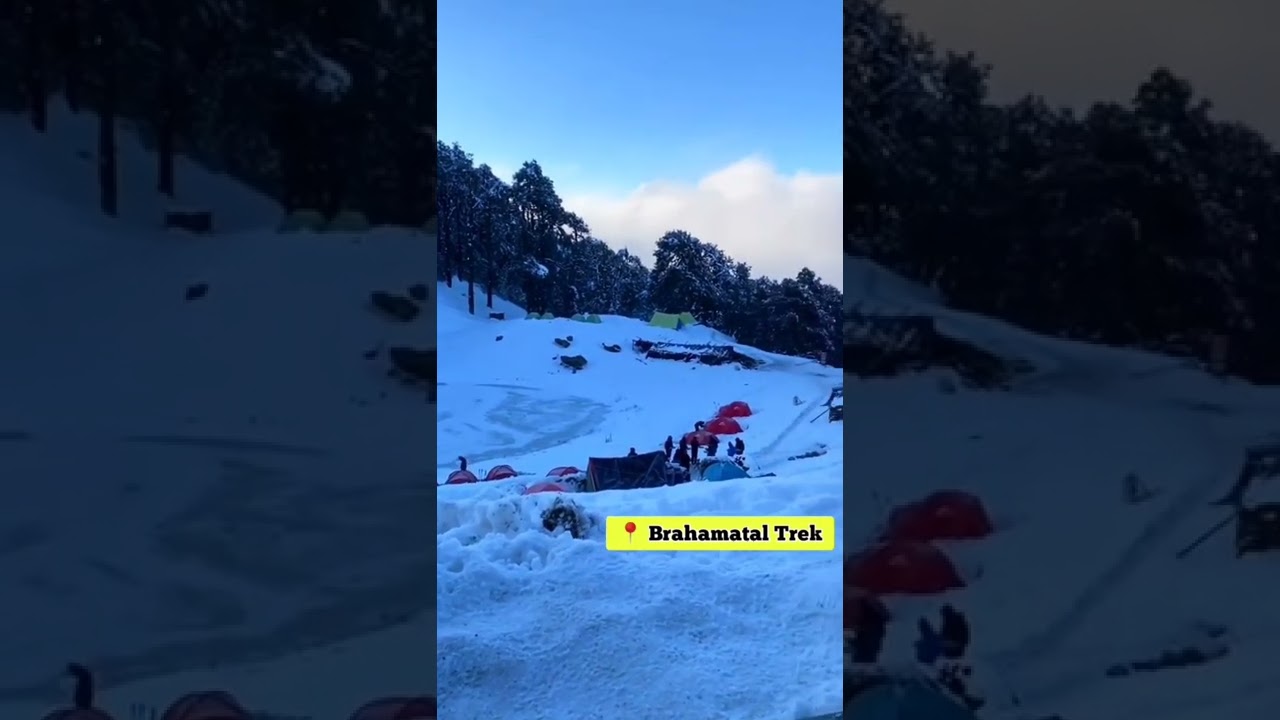 brahmatal Trek 2022 heavy snowfall 