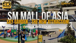 SM Mall of Asia's Sky Garden: Discover the Newest Attraction |  Now Open for All! | Walking Tour 4K
