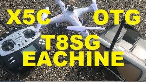 SYMA X5 C Range Test JUMPER T8SG AKK AIO Camera Eachine OTG TEST Review