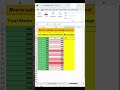 How to calculate percentage in excel #dataentry #mexcel #trick