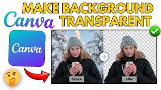 How to Make Background Transparent in Canva 2026 | Quick & Easy Method !!