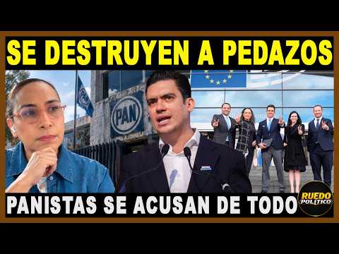 JORGE ROMERO ANDABA DISTRAÍDO, MILES PANISTAS RENUNCIAN Y ACUSAN CONTROL DE LA PANDILLA AZUL!