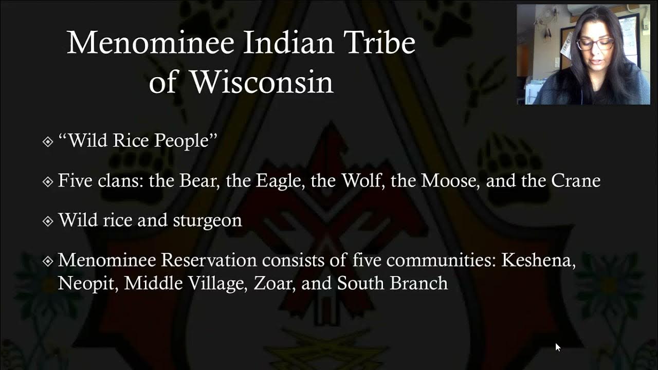 Menominee Indian Tribe of Wisconsin Part 1 YouTube