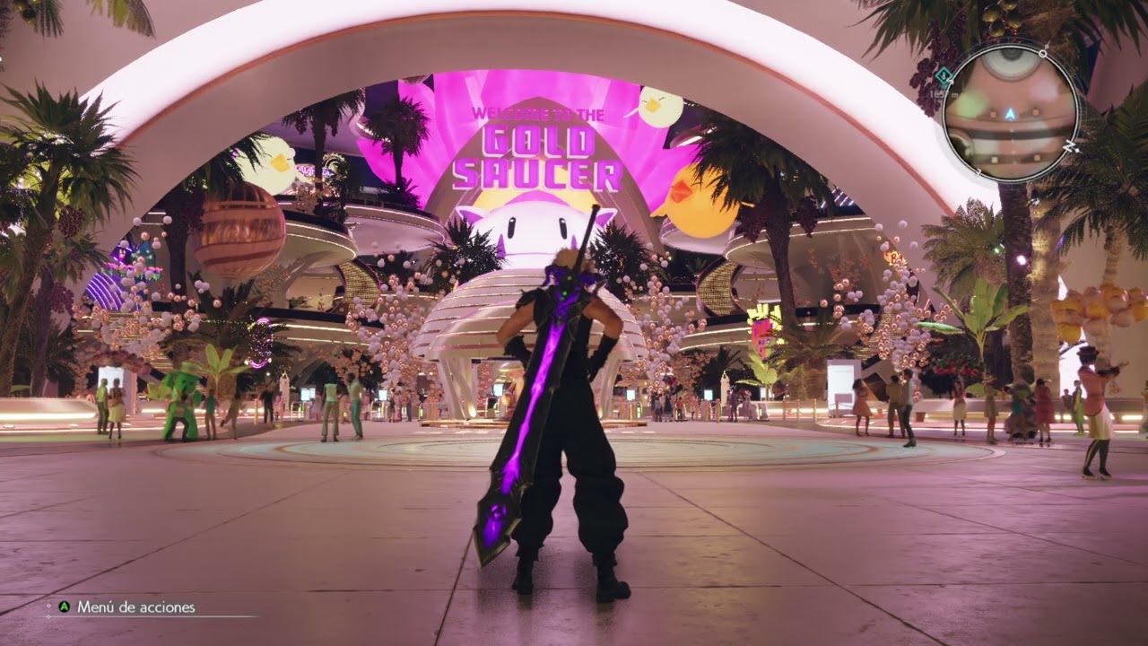 Final Fantasy VII Rebirth Ambience & Music - Gold Saucer - YouTube