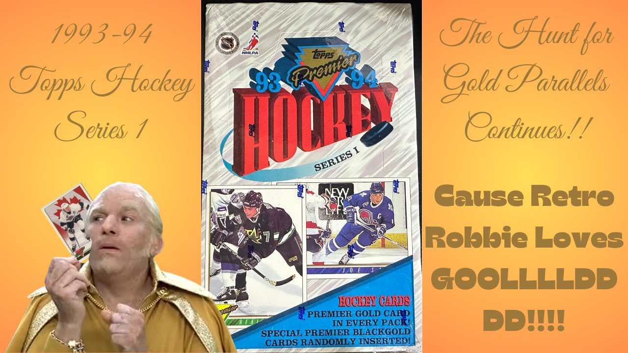 1993-94 Topps Hockey Series 1 Box! The hunt for more Gold continues!