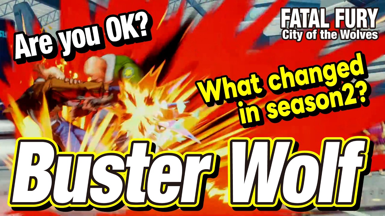 【FatalFury CotW】Think BusterWolf【Season2】