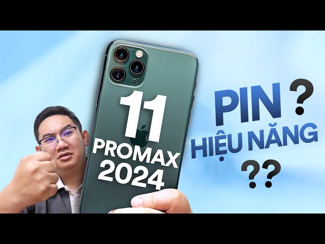 Review iPhone 11 Pro Max trong 2024: pin dùng bao lâu, game có ổn?