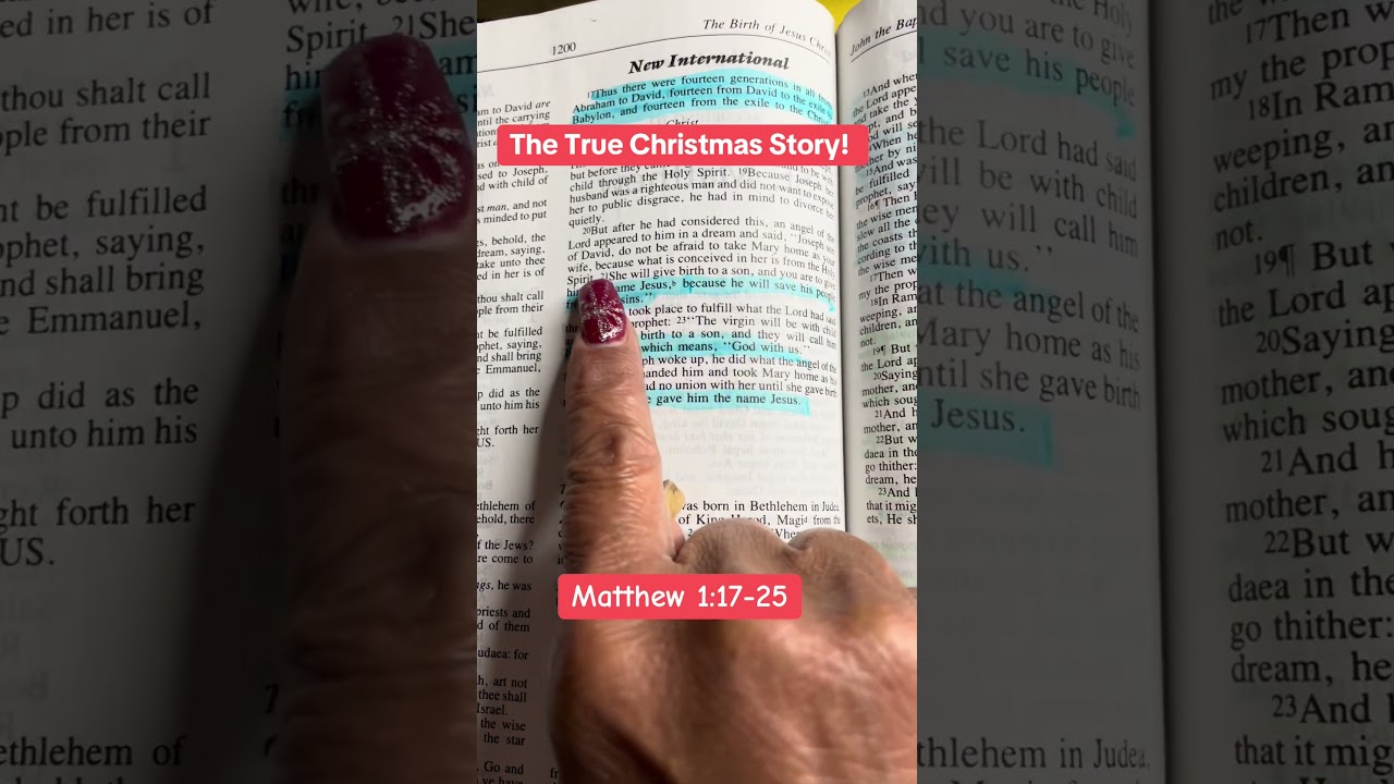 The real Christmas story! 