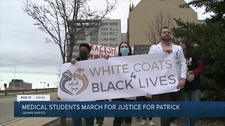 ‘Racism is a public health crisis:’ MSU medical students protest fatal shooting of Patrick Lyoya