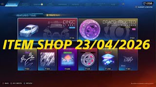 Rocket League ITEM SHOP 23/04/2026 - VOID BURN NEW BUNDLE