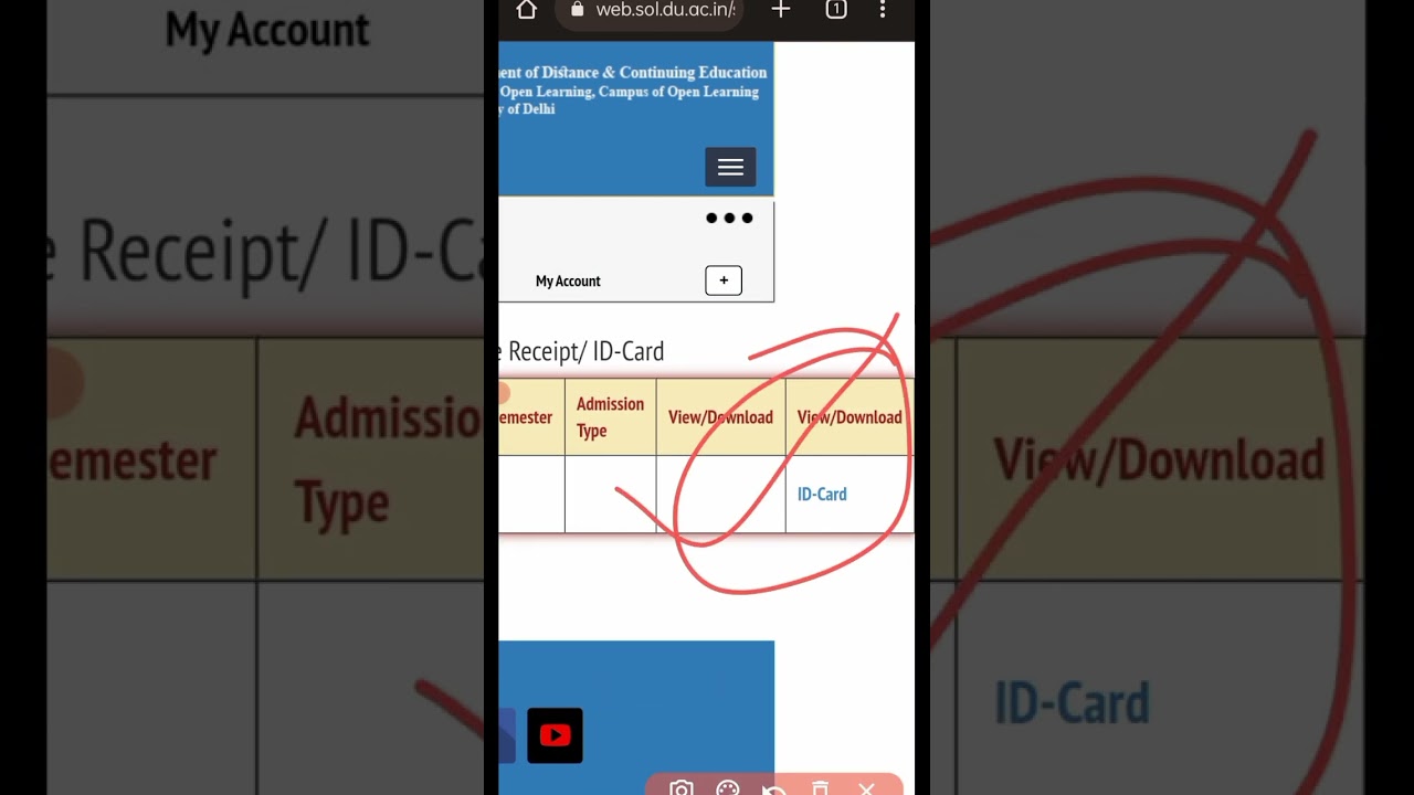 😨😨 SOL 1st Semester ID Card Released download Now l How to Download? 