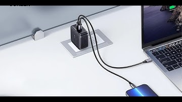 Trên tay combo ngon bổ rẻ của UGREEN: Cục sạc 66W và dây USB Type C 100W có chuẩn PD