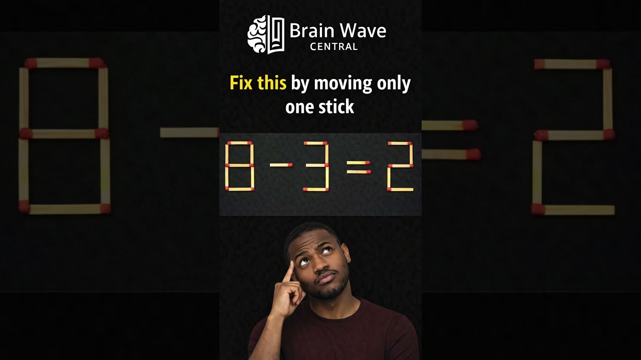 Logic Stick Quiz: Fix the Stick Puzzle! 🧠 | Stick World Game 