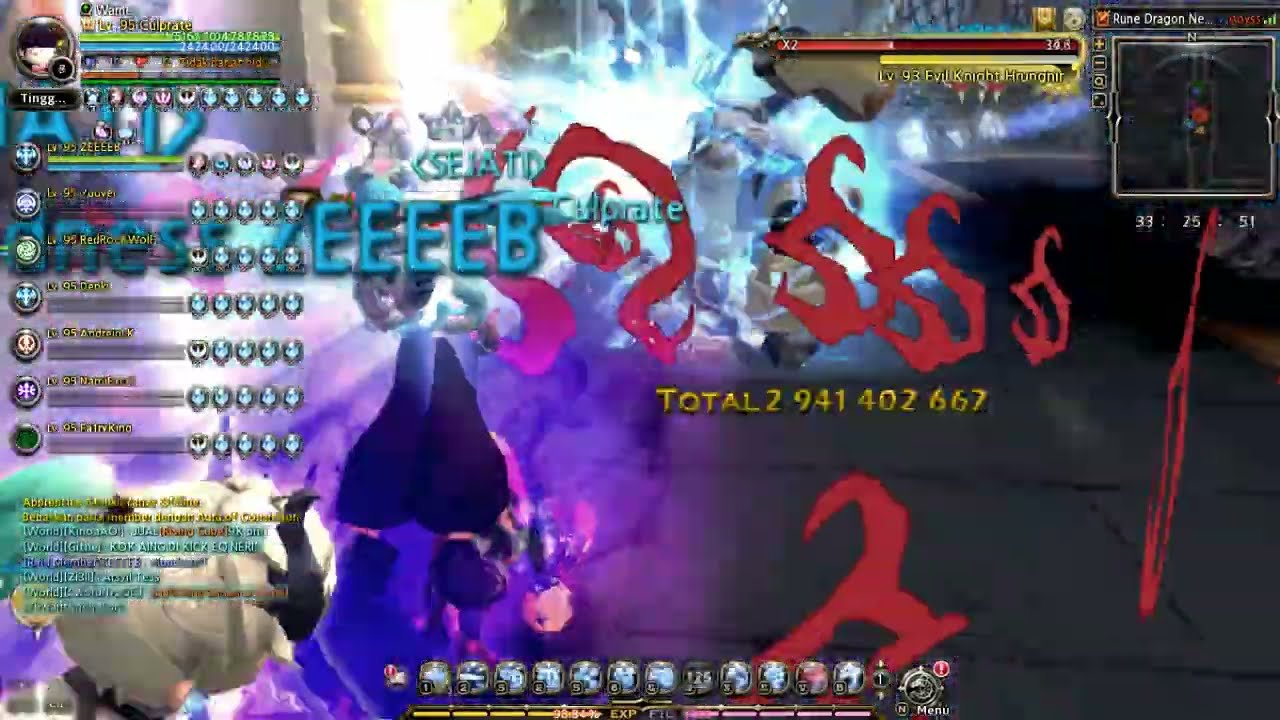 [DN INA] Rune Dragon Nest HC 2man RM POV