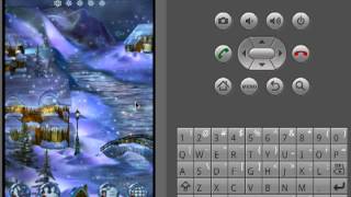 Android: GOlauncher Theme : Silent Holy Night screenshot 1