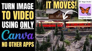 Animate Images in Canva | Smart Animation + Custom Prompts