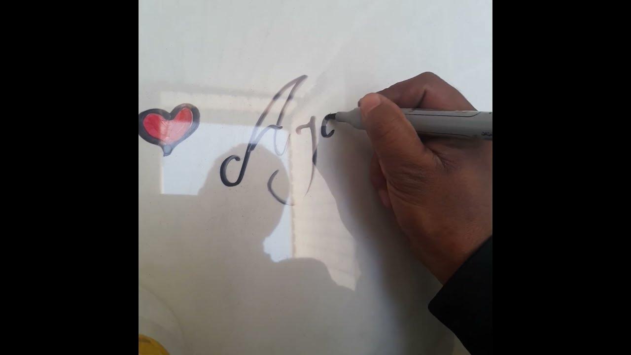 ajay-name-style-handwriting-calligraphy-video-plz-subscribe-to-guys