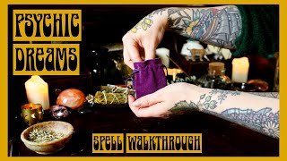 Psychic Dreams Spell Bag Witch Crafts
