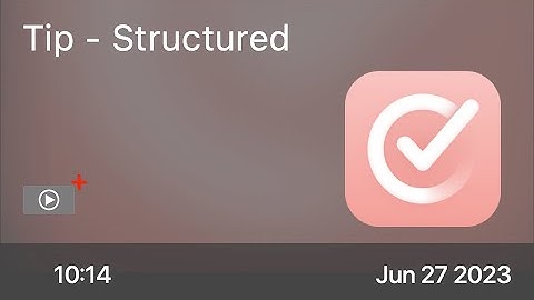 Tip - Structured - Preview