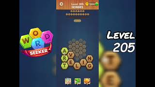 Word Seeker Level 205 Walkthrough