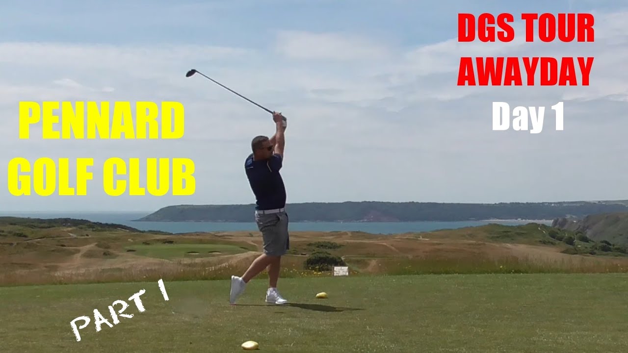 Pennard golf club. DGS tour Awayday, day 1