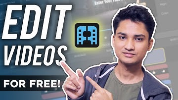How To EDIT YouTube VIDEOS For FREE On PC - Filme Video Editor Tutorial In HINDI