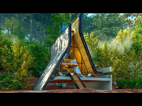 6 Modern A-FRAME Cabins | WATCH NOW ▶ 3 !