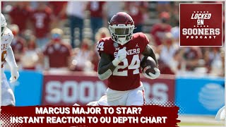 Marcus Major to start at running back Instant reaction to Oklahoma Sooners first 2023 depth chart