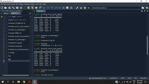 Understanding the Propositional Logic and its Concepts using Python