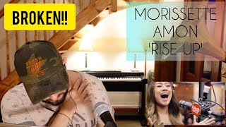 🤯 I WASN'T EXPECTING THAT | MORISSETTE AMON - RISE UP (SINGER REACTION)