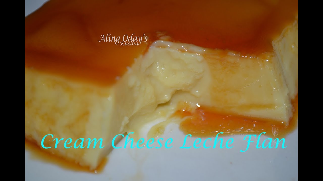 Cream Cheese Leche Flan YouTube