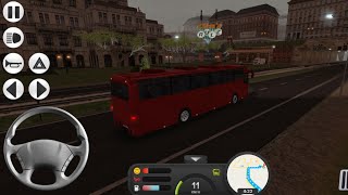 Coach bus simulator | Tourist route in Italy driver - Android gameplay screenshot 2