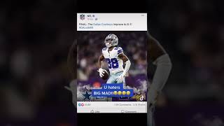 Dallas Cowboys got your haters Big Mad!! We balling baby!!!