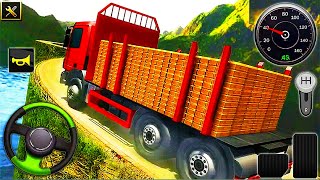 Offroad Uphill Gold Transporter Truck Driving Simulator 3D - Android Gameplay screenshot 4