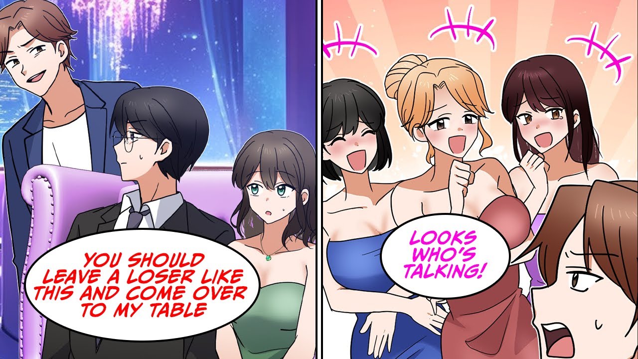 At a hostess club I encountered a classmate who was looking down on me [Manga Dub]