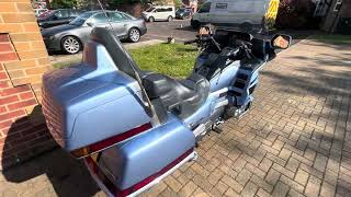 First ride today on new old stock Honda GL1500 Goldwing
