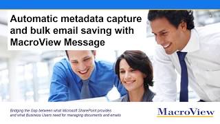 Saving Outlook Emails to SharePoint in Bulk with Automatic Metadata
