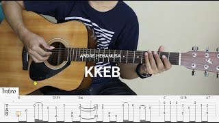 KKEB (Karena Ku Tahu Engkau Begitu) - Andre Hehanusa - Fingerstyle Guitar - TAB Tutorial