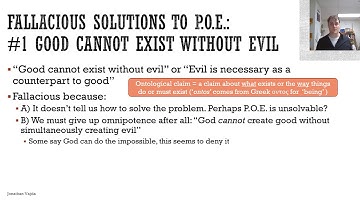Mackie, Evil and Omnipotence - Good Cannot Exist with Evil?