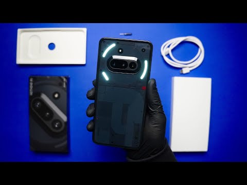 Neues Nothing Phone 3a (Schwarz) | Auspacken & erster Eindruck!