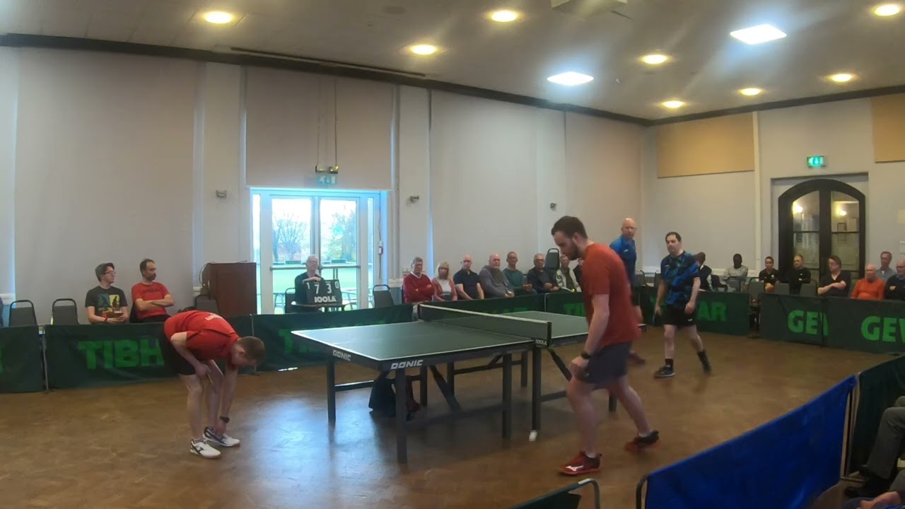2025 EDTTL Festival Cups for Men’s Doubles - Mike Hugh & Kevin Nicholls v Ed Haskell & Dan Kerr