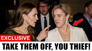 Camilla’s Daughter Caught WEARING Diana’s Iconic Jewels - Kate FIRES BACK In Front of Everyone!